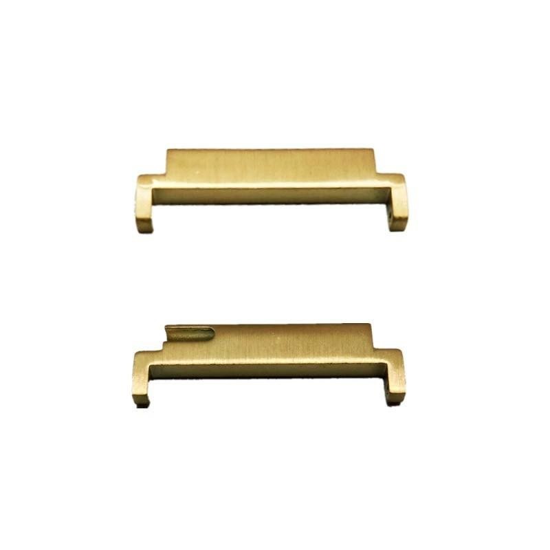 2pcs Quick Release Watch Adapter Connector 20mm 22mm Metal Strap Converter