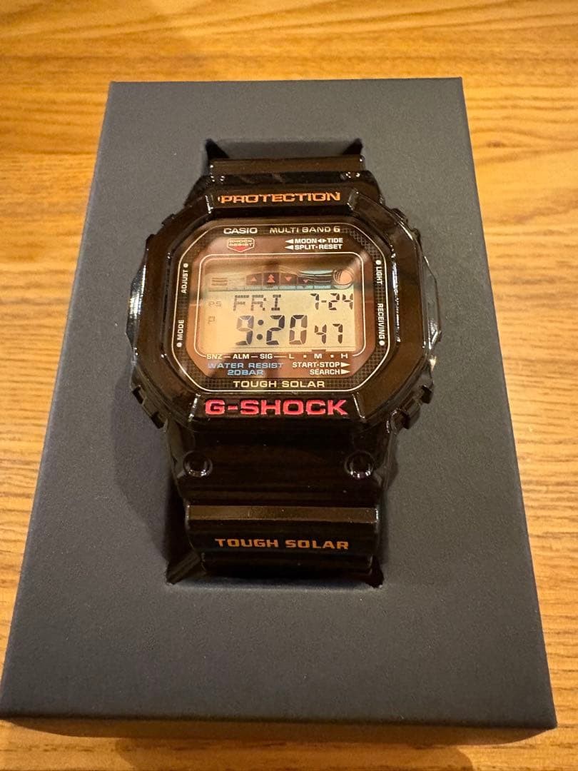 G SHOCK GWX 5600 1JF Solar G LIDE Casio