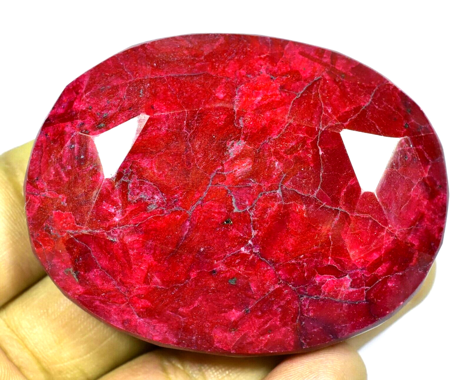 RARE 1025.00 Ct Natural HUGE Red Ruby CERTIFIED Museum Grade Oval Gemstone