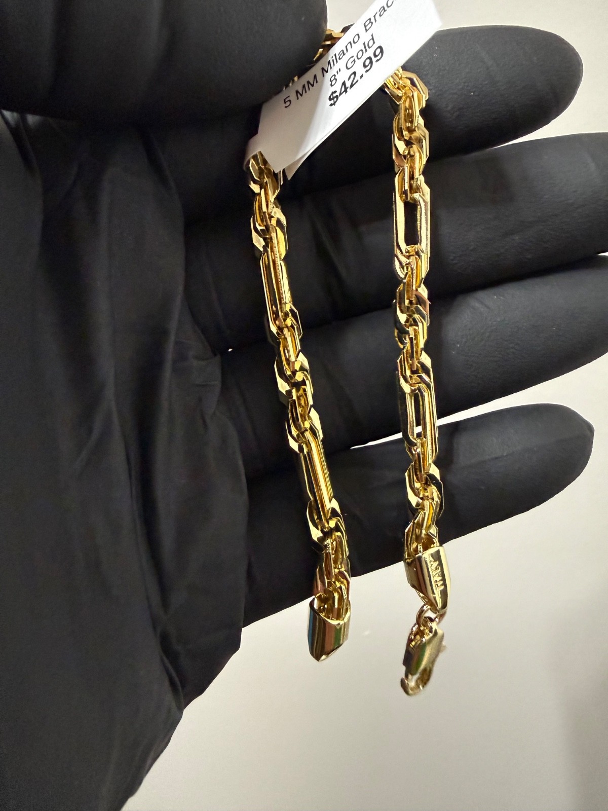 milano necklace & bracelet, you get both! 14k gold filled 21.5 & 8 inch 5mm