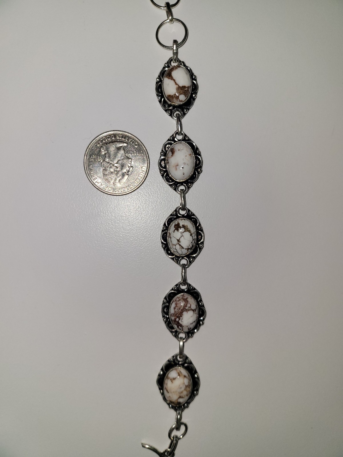 Wild Horse – Sterling Silver plated bracelet – handmade – 7″