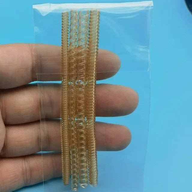 Transparent Silicone Ring Size Adjuster Invisible Spiral Tightener Jewelry Tool
