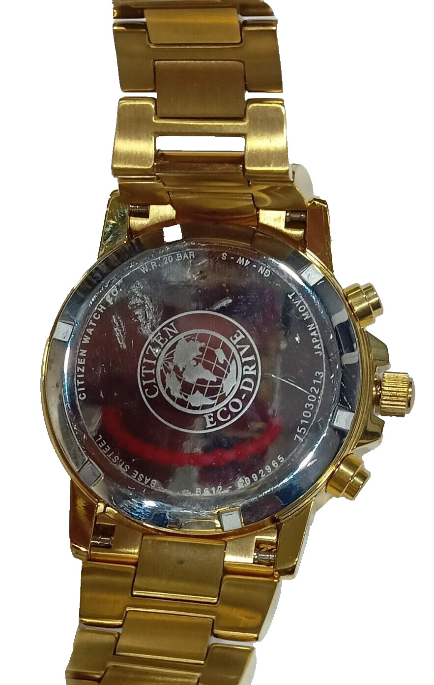 B612-S092965 CITIZEN ECO DRIVE DUAL TONE WATCH FOR MEN – EC-70
