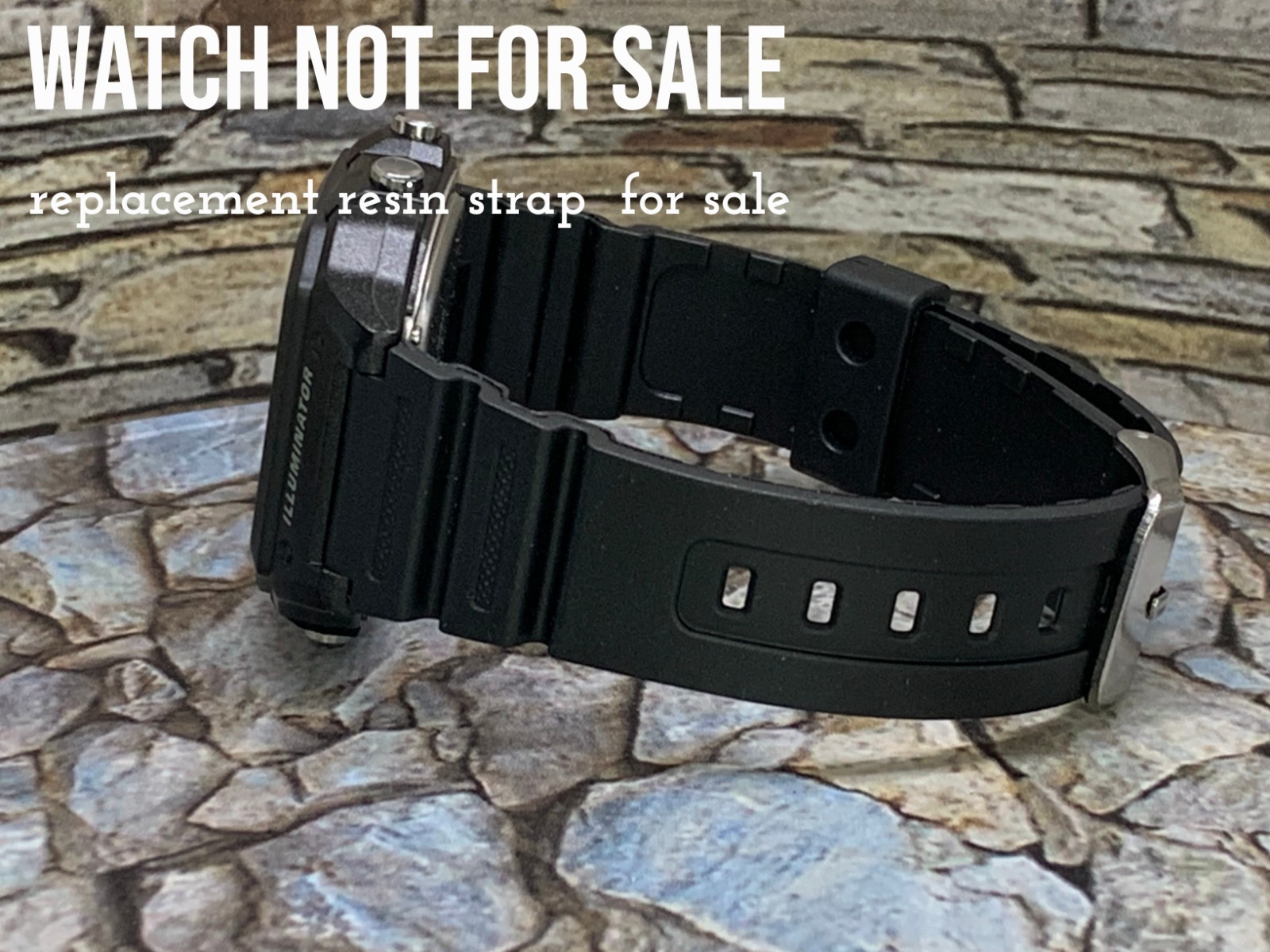 Casio Resin Watch Band Strap World Timer AE-1200WH AE-1300WH F-108WH W-216H