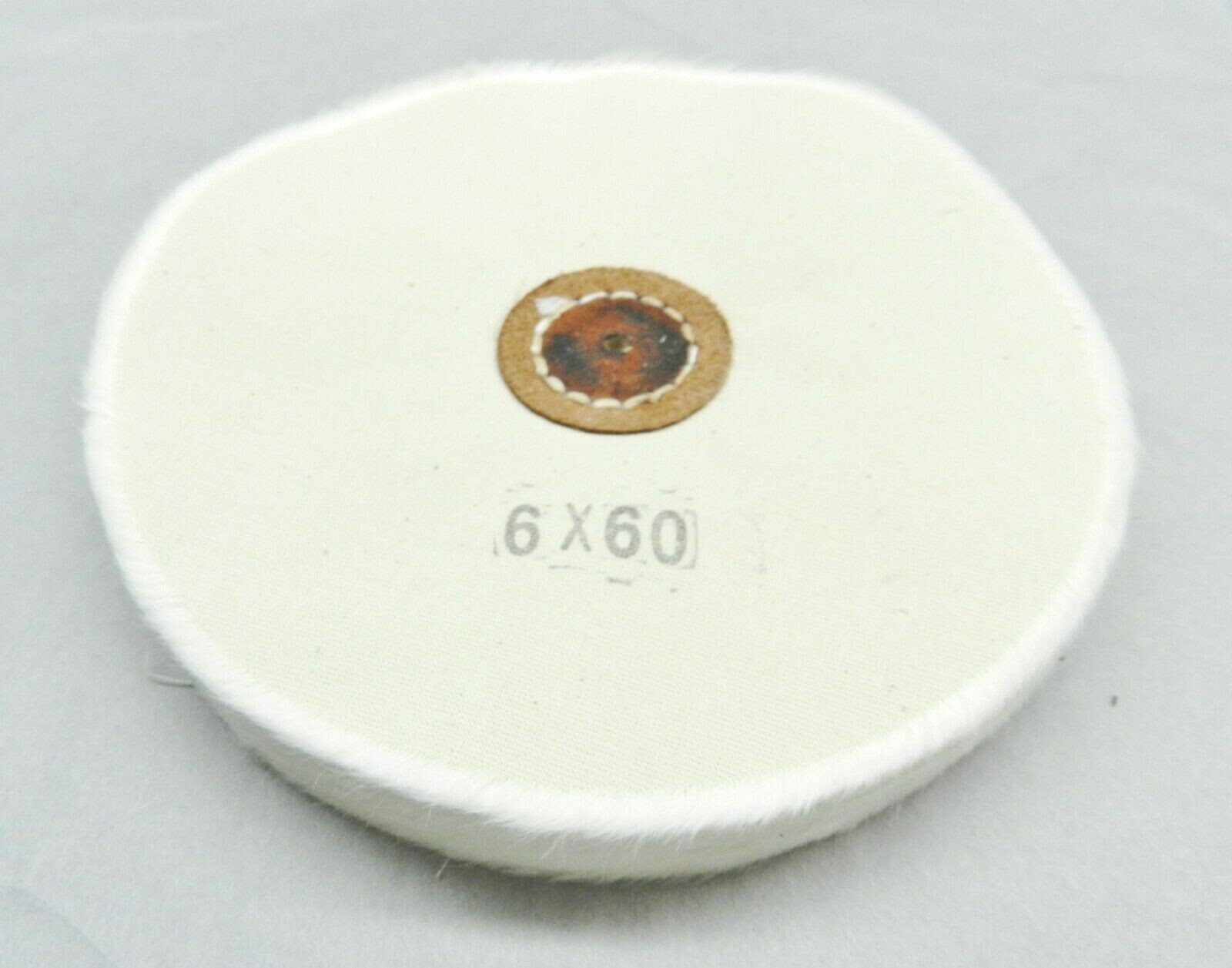 6″ Polishing Buff Finex Muslin Loose Leather Center 60Ply Thick Buffing Wheel