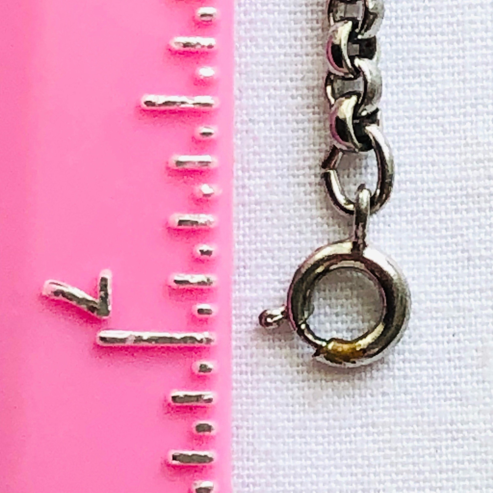 Speidel Joan ID Identity Cursive Name Bracelet Vintage Signed Jewelry Gift 7”