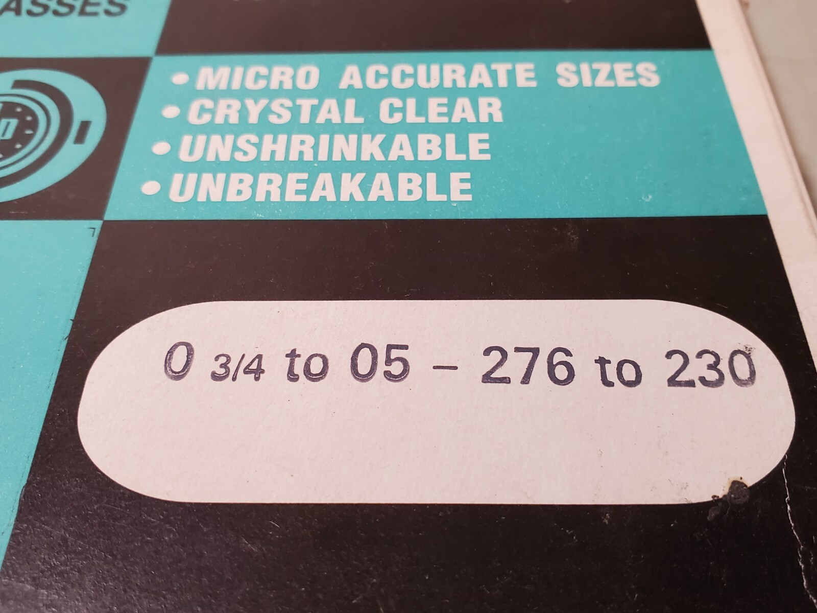 DPA Replacement Watch Crystal Acrylic 23.0mm-27.6mm Deluxe Watch Glass NEW