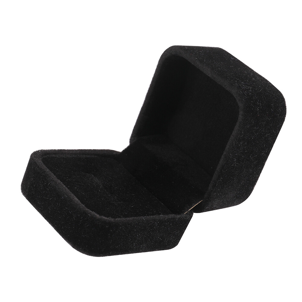 🔥Wholesale Black Velvet Ring Storage Boxes Jewelry Gift Box Earring Display Box