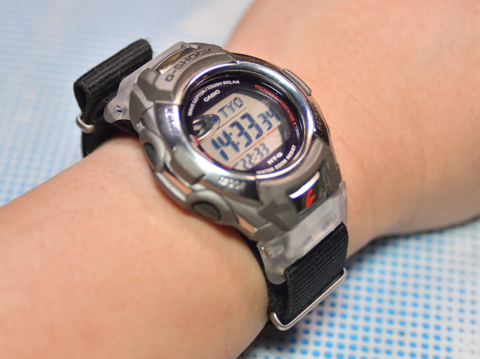 Resin watch strap & band adapter for G-SHOCK MTG900