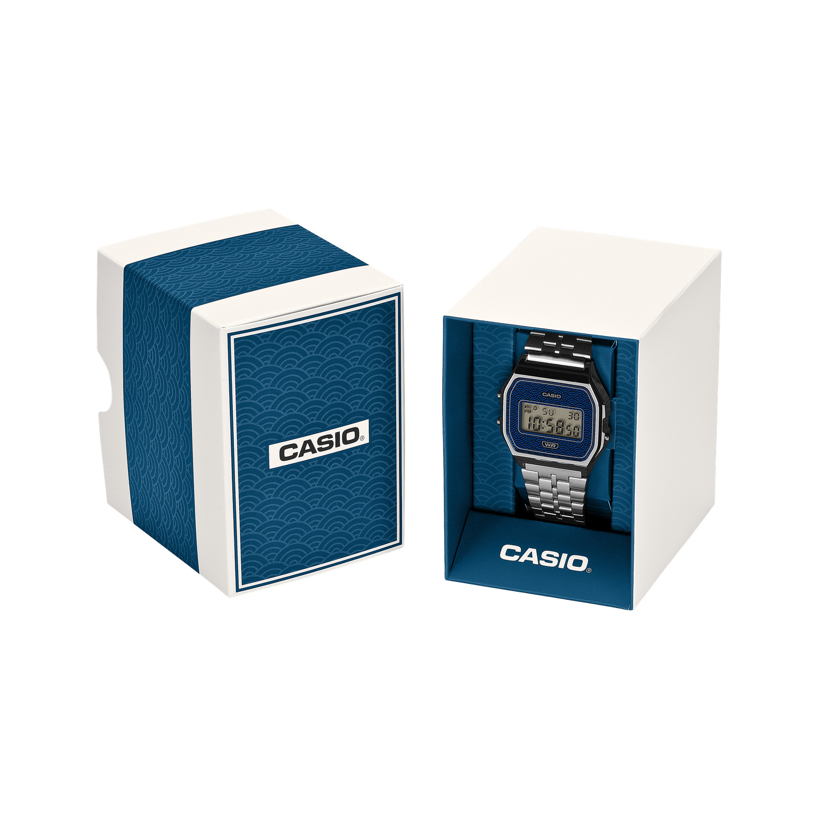 CASIO CLASSIC Series A159WEVJ-2 Made in Japan NEW Traditional Japanese pattern