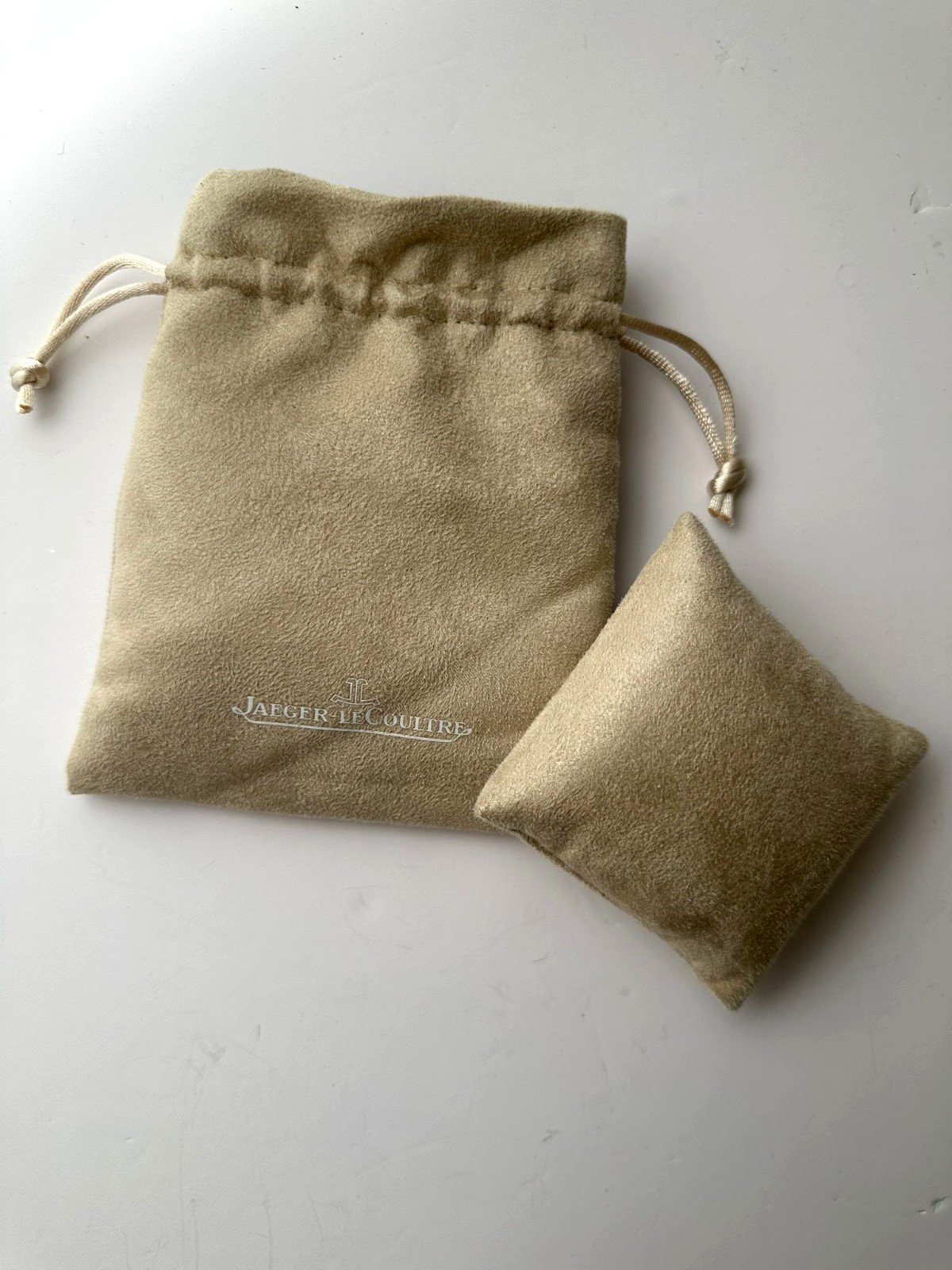 Jaeger LeCoultre OEM Watch Suede Travel Pouch