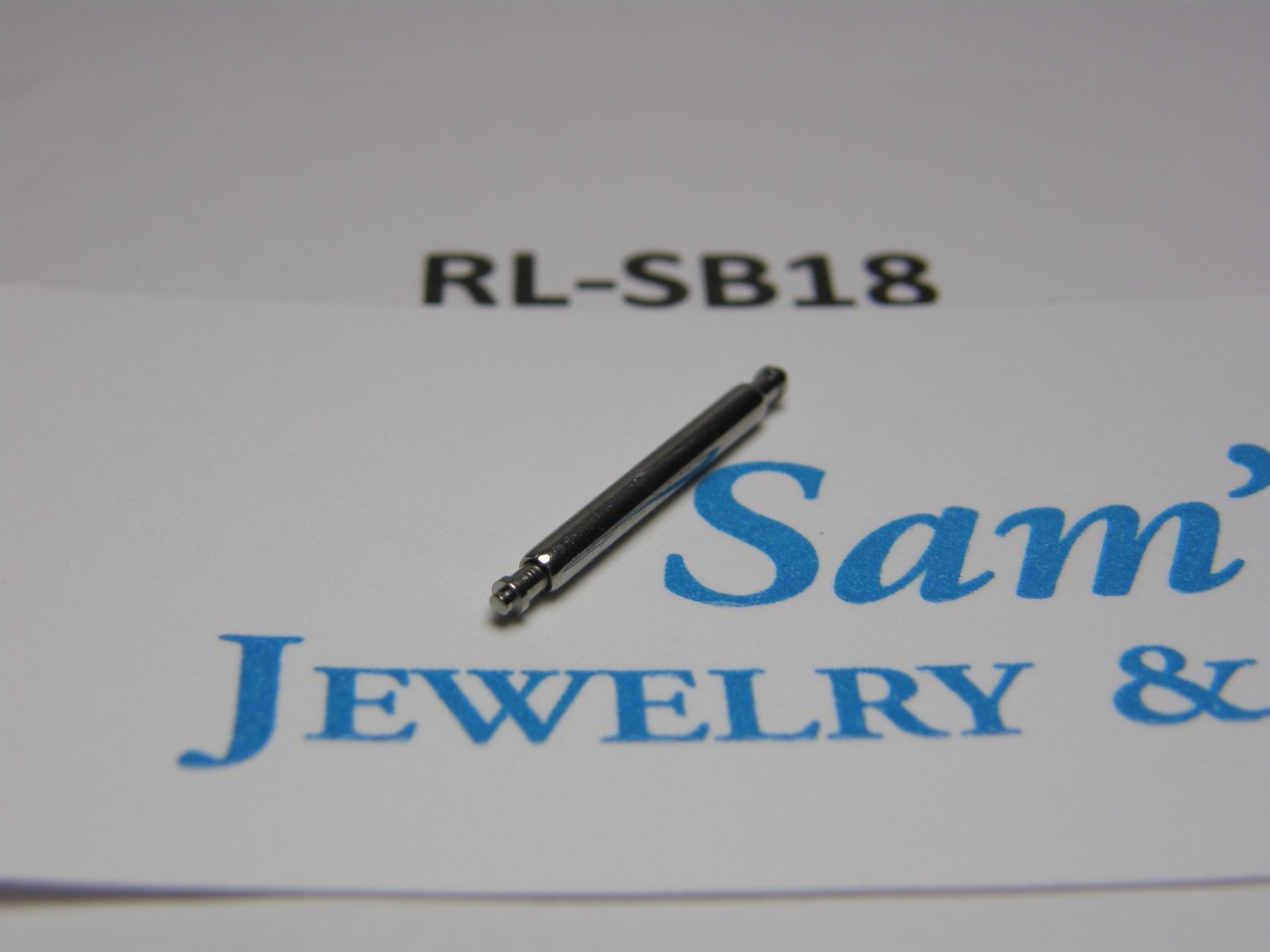 Swiss Made 16mm Spring Bar Pin for Men Rolex Tri-Fold Clasp-Buckle P#(1)RL-SB18