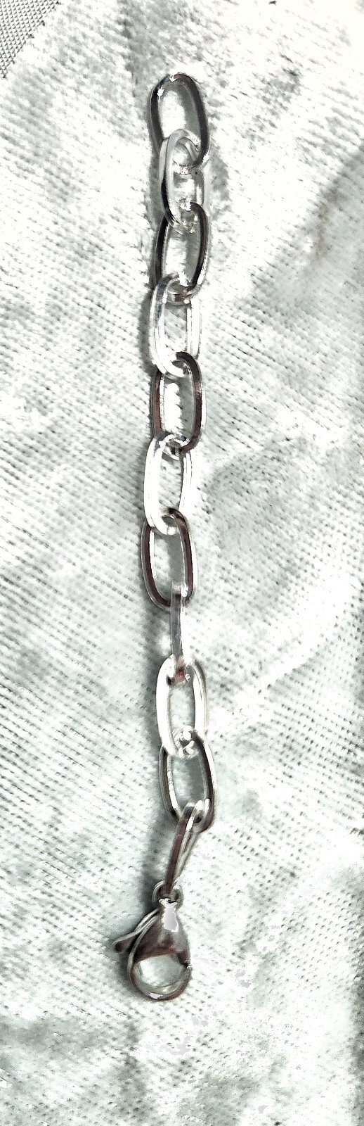 3-3/4″ STRONG Necklace bracelet Chain Extender Extension six colors OR stainless