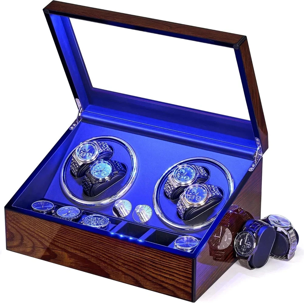 Watch Winders for Automatic Watches, Automatic Watch Winder Box Watch Spinner wi