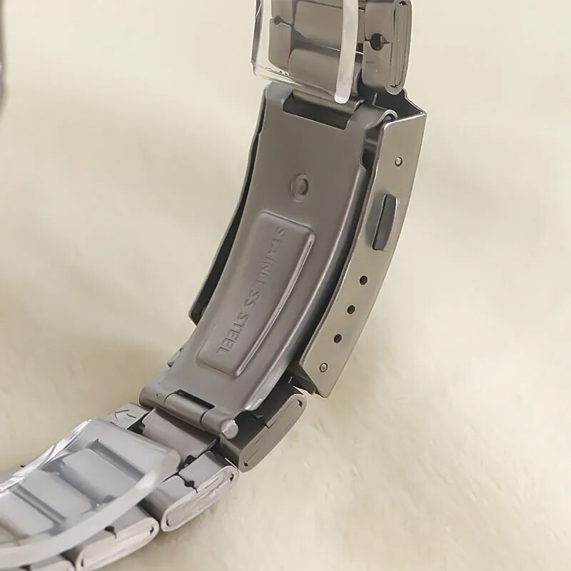 Stainless steel shell+metal strap suitable for Casio AE1200 AE1300 modification-