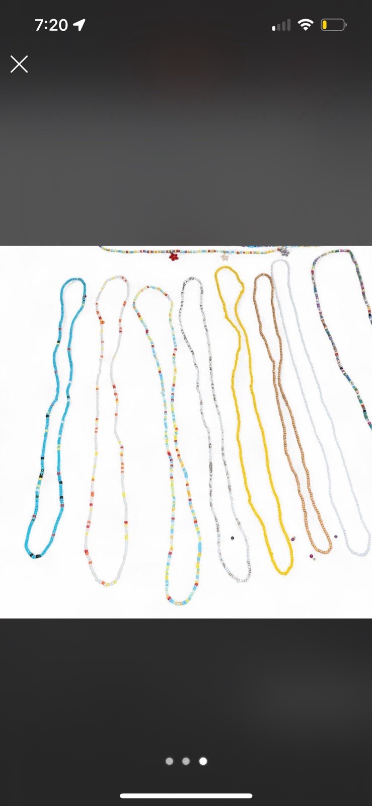 Handmade Beaded Necklace Bundled With 7 Others