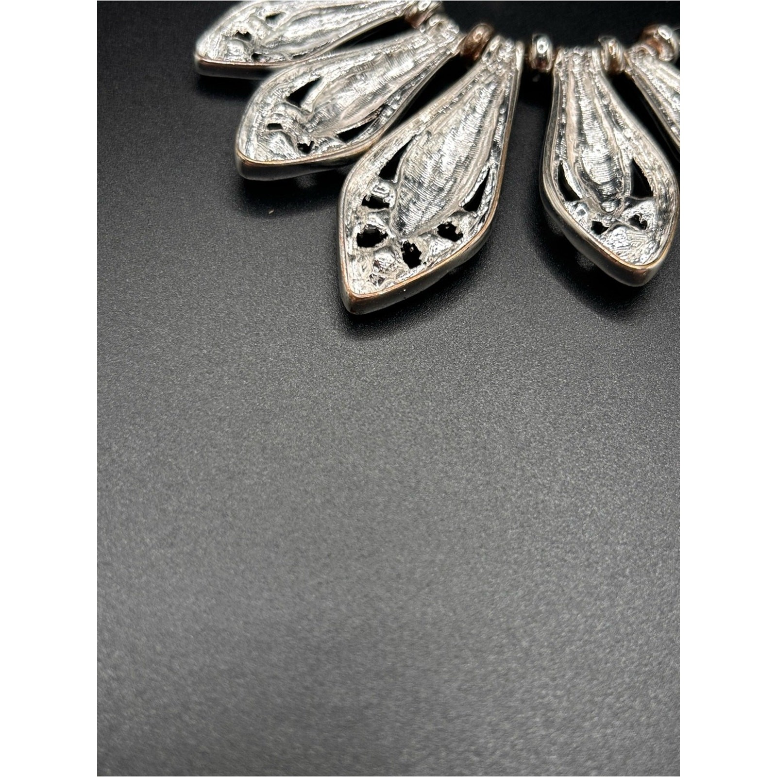 Multicolor Enamel Drop Necklace & Earrings Set