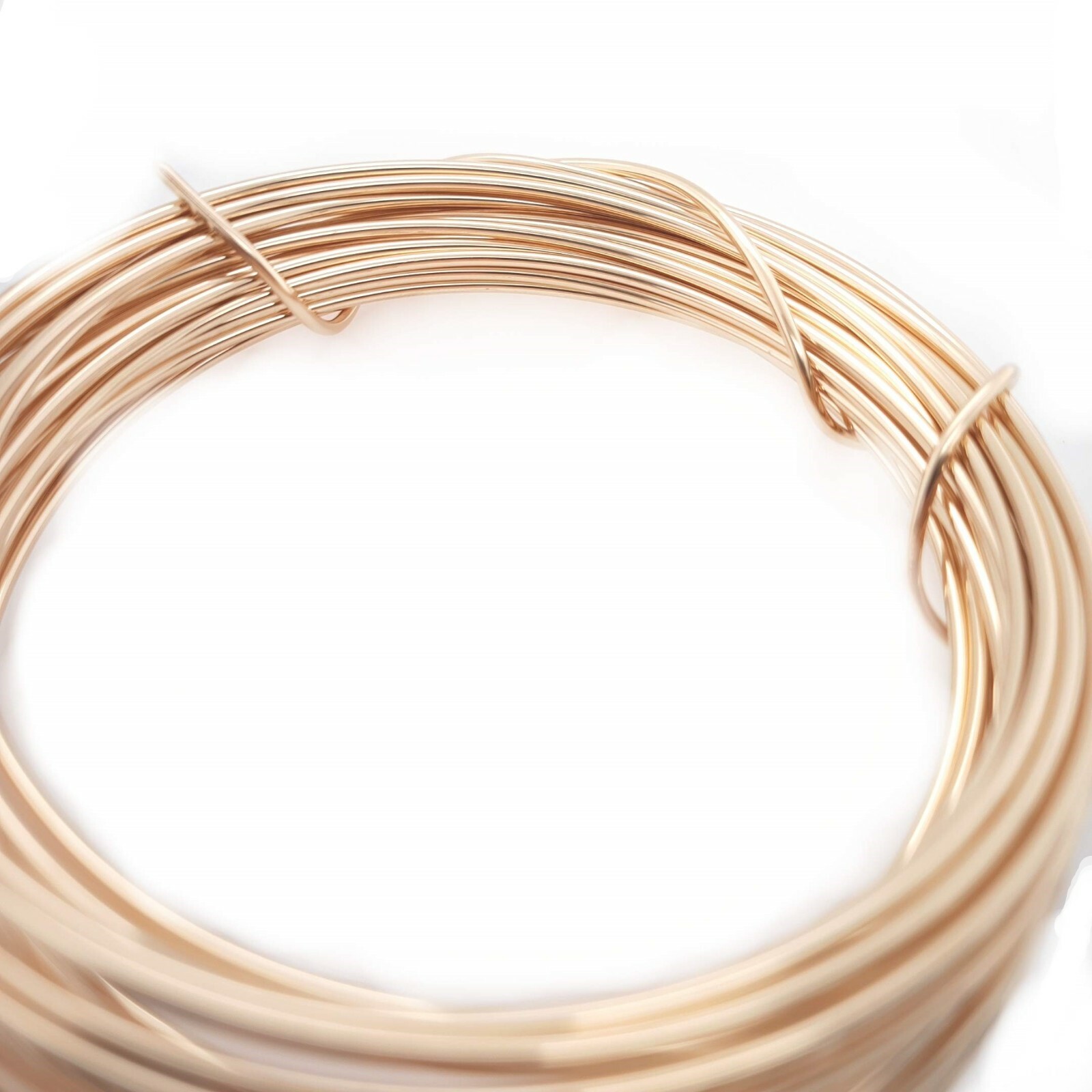 14K Gold Filled wire Half Hard Round-1/2 Round-Square 10-21 22 24 26 28 30 Gauge