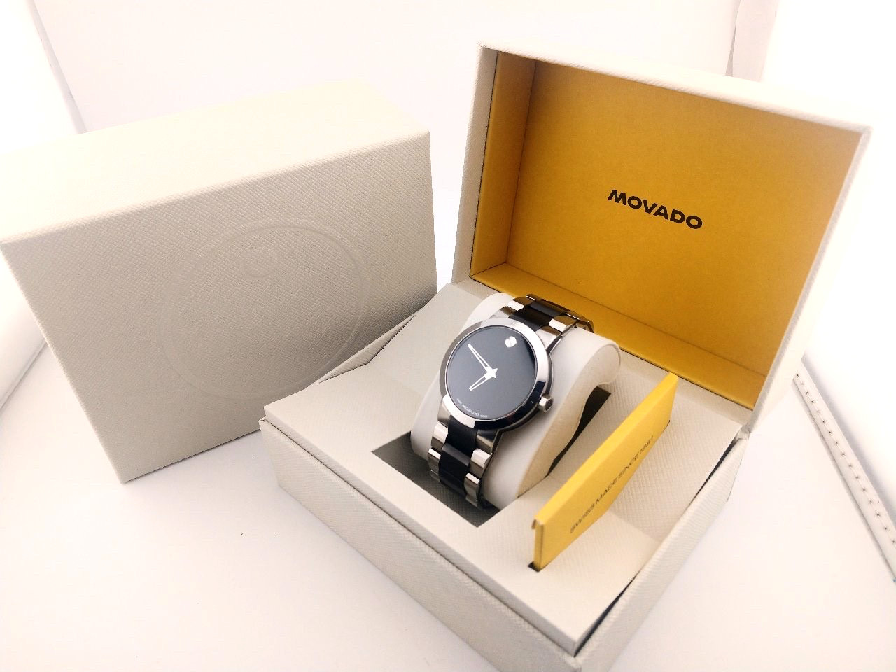 Movado Men’s Verto Black PVD + SS Swiss Quartz Model#:19.1.14.1089~Special Price