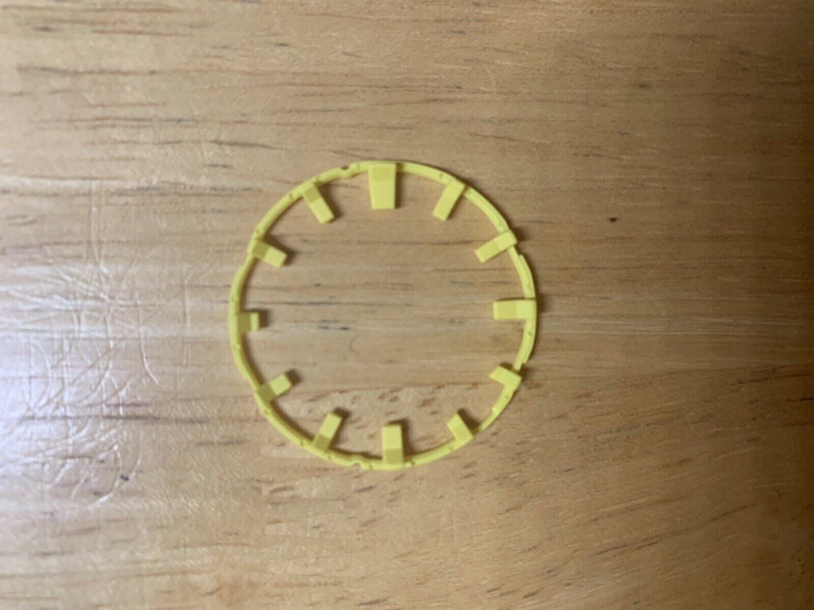 Custom Casio GShock GA2100 GA2110 Watch Dial Indices Yellow Non-Luminous