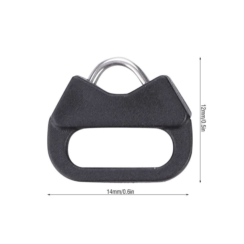 5pcs Replacement Alloy Split Triangle Rings Hook For Camera Shoulder Strap