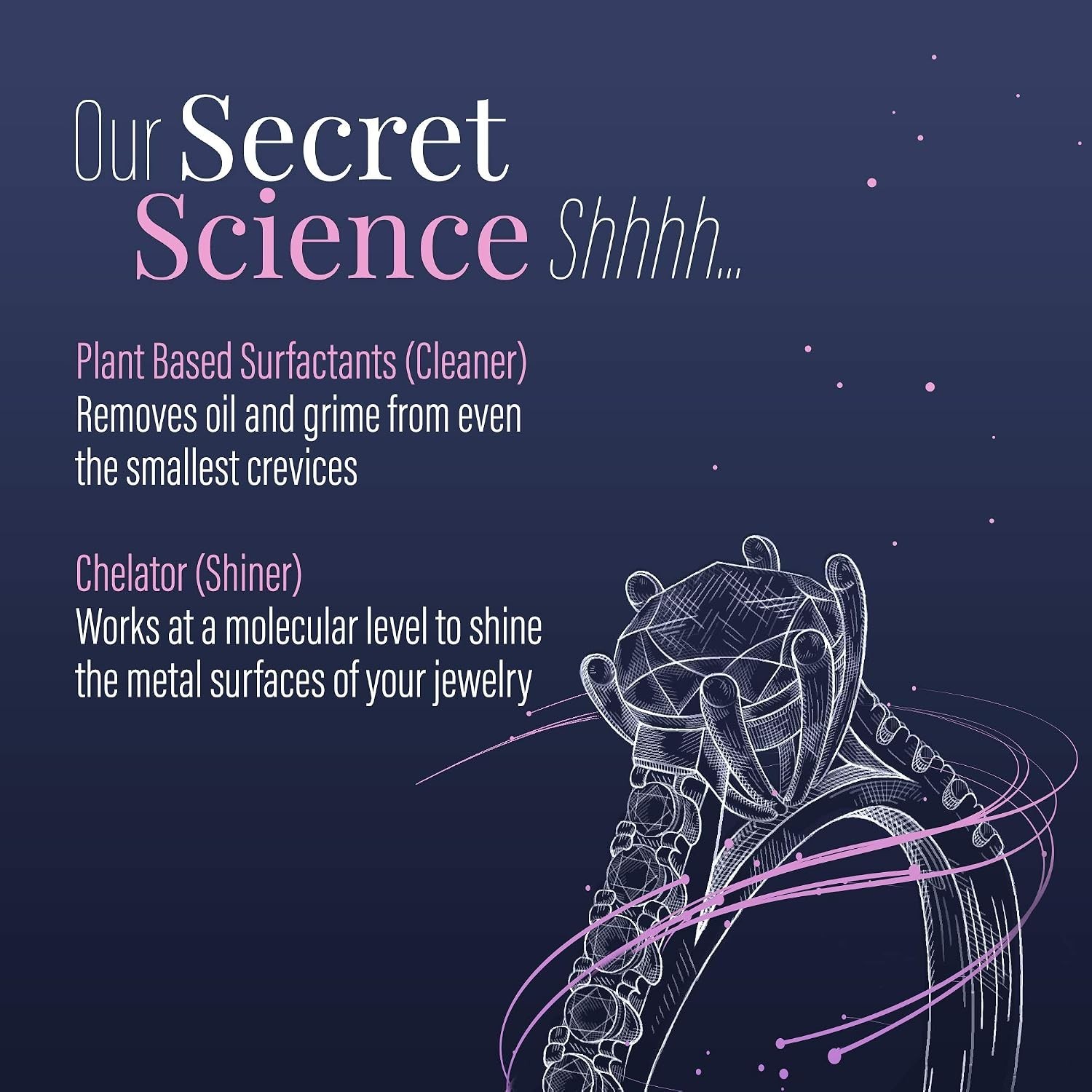 Plant-Based Jewelry & Eyeglass Cleaner – Concentrated Solution for All Machines