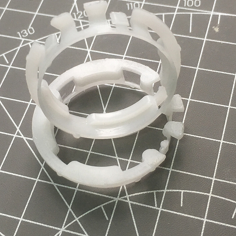 7.6mm Spacer Ring Plastic Watch Movement Cushion Mount for ETA 2824/2836/2846