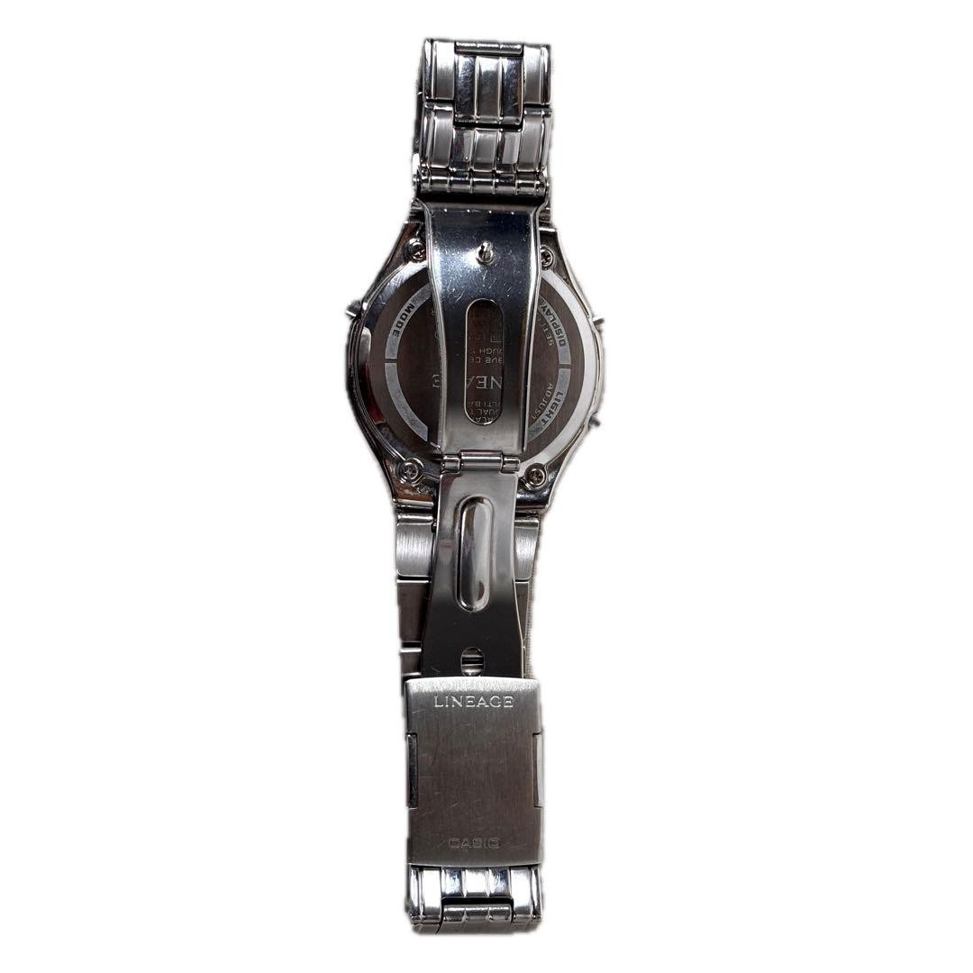 CASIO LINEAGE LCW-M200 Radio-Controlled Solar Watch, Gray Dial, Men’s