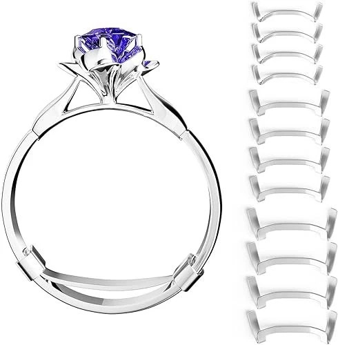 Filled Metal Ring Guard Set for Loose Rings12 Pack 3 Sizes for Different Ba