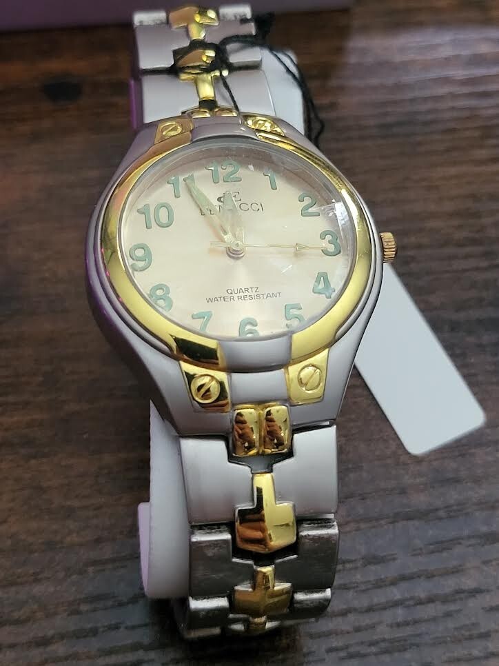 DENACCI His & Hers Watch set Unworn In Box! See Description. Offers Accepted