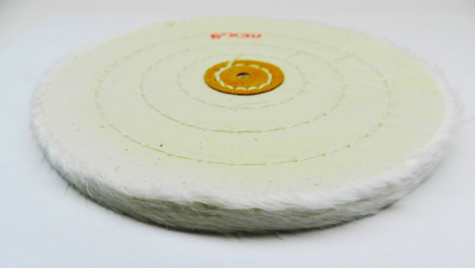 6″ BUFFING WHEEL WHITE BUFF 30PLY NARROW BUFF THIN POLISHING BUFFING