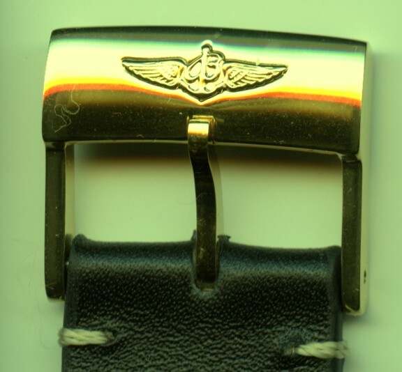 Genuine Alligator MB Strap for Gen. Breitling Buckles, Watches, and Chronographs