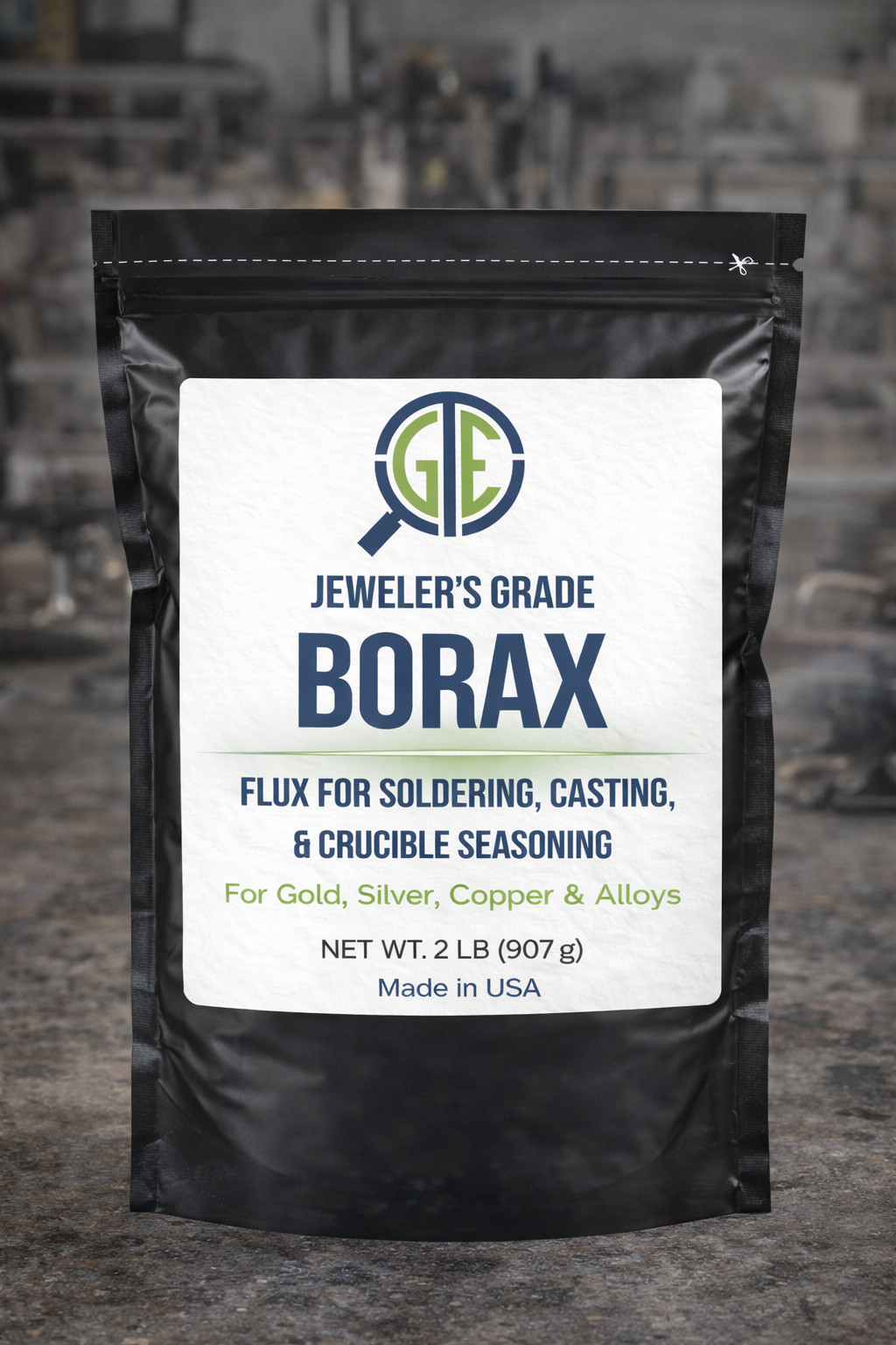 Borax Flux 1 LB Melting Gold Silver Crucible Jewelry Casting Refining Metal 16OZ