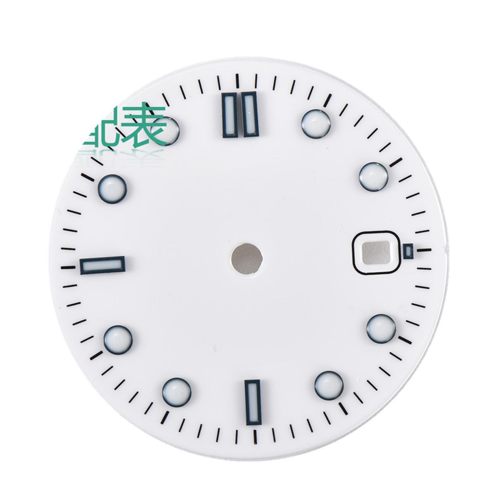 31mm Green Luminous Watch Dial Face For ETA 2836 2824 Miyota 8215 8205 Movement