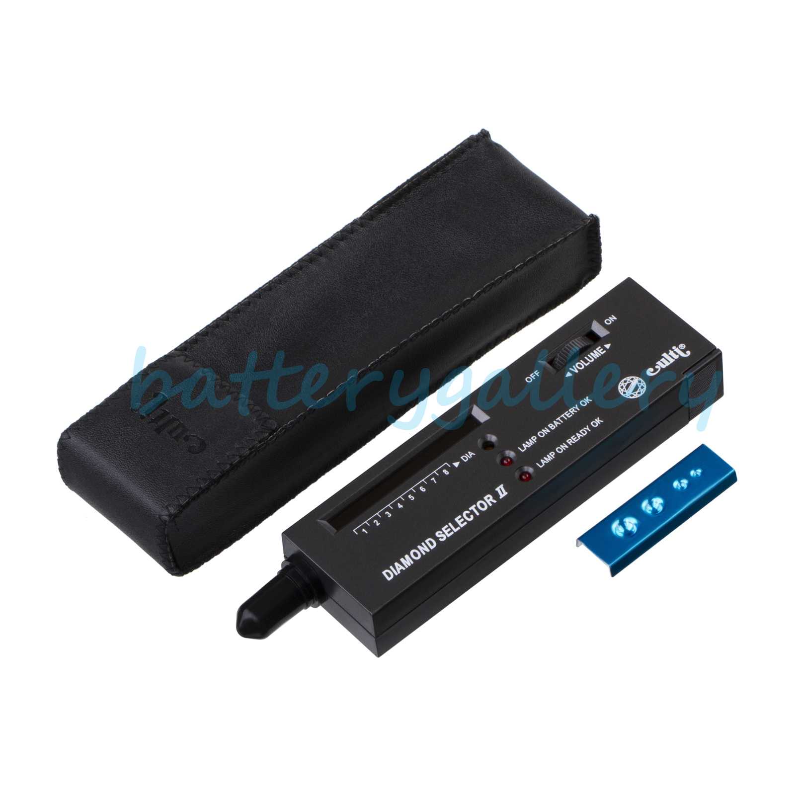 Jeweler diamond tool kit : Portable Diamond Tester – 60X Illuminated Loupe
