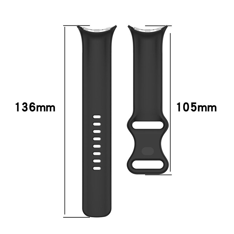 For Google Pixel Watch 3 41/45MM Replacement Strap Silicone Sports Watch Band