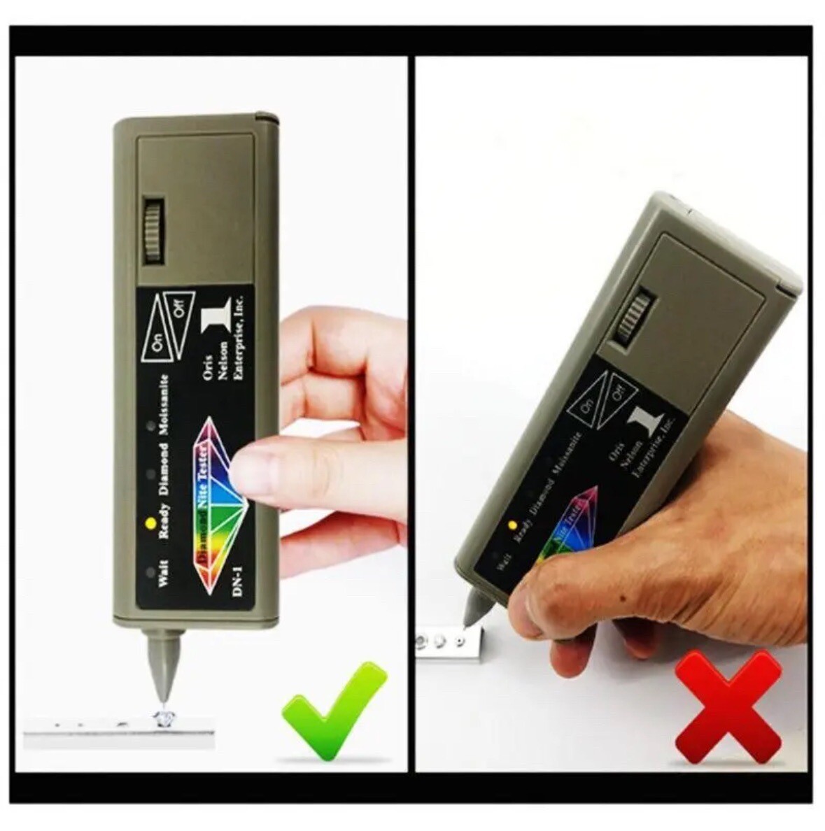 Diamond Nite Dual Tester Test For Moissanite And Diamonds DN-1 Top Quality