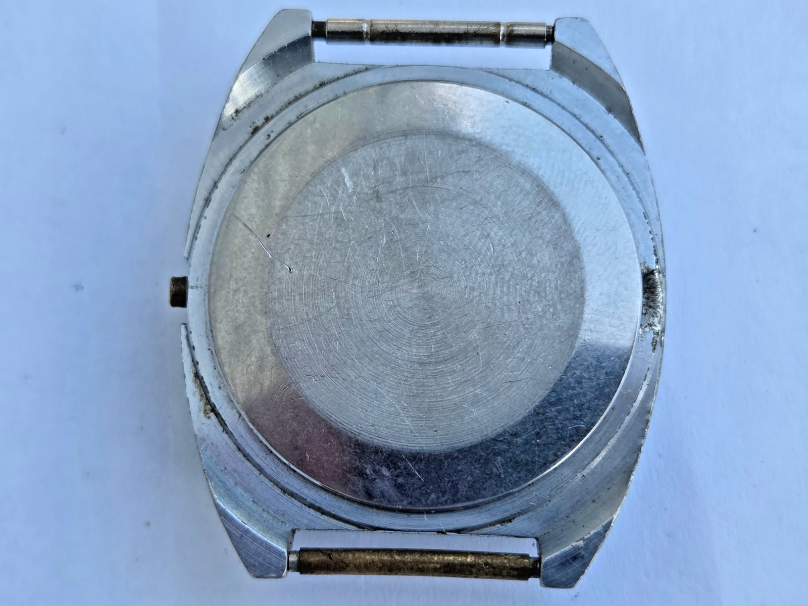 Russian Wristwatch Watch Raketa , Rocket . Made in USSR . Not working for parts.