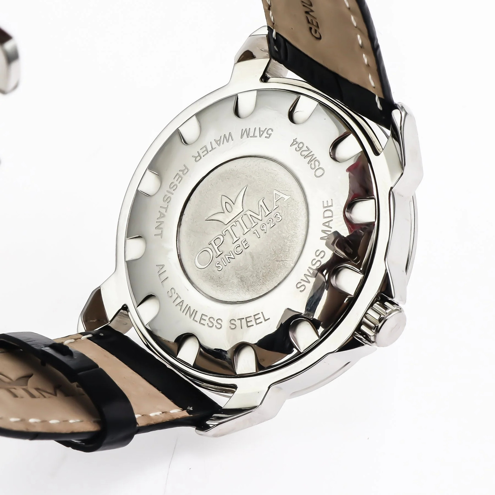 Optima – Swiss Watch – OSM264-SL-1 Quartz 42.6 mm OSM264 50m (5 ATM, 169 ft)