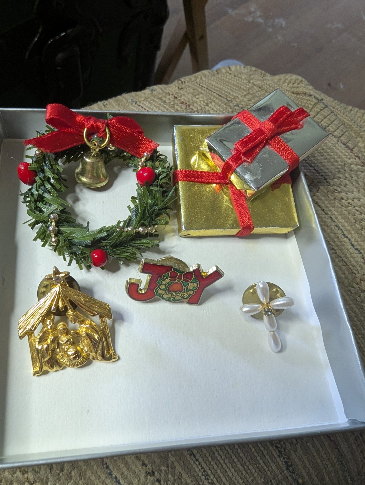 5 Christmas Pins. Cute Pins To Add Feastivity To Any Outfit