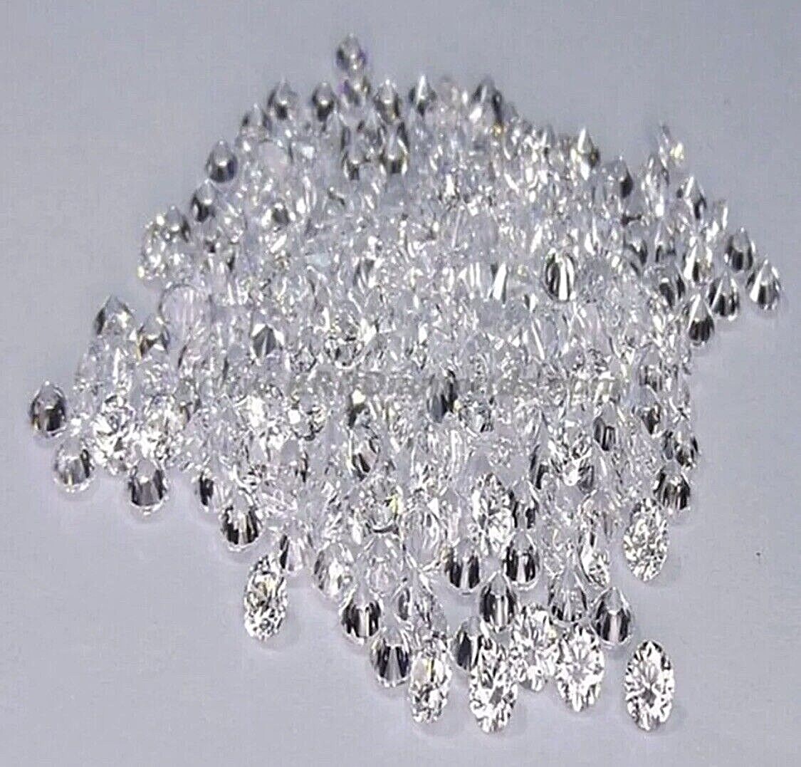 Real Moissanite VVS1/D Round Loose Stone Excellent Quality 5-10mm USA Seller