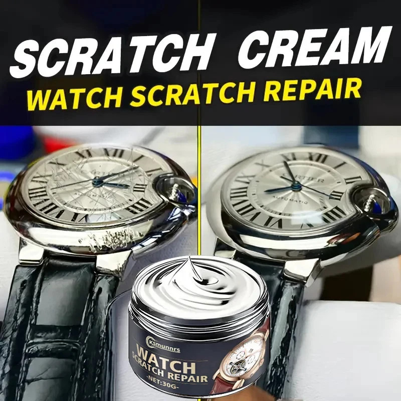 Watch Polishing Paste: Strap/Screen Scratch Removal, Metal Frame Renewal, Shine