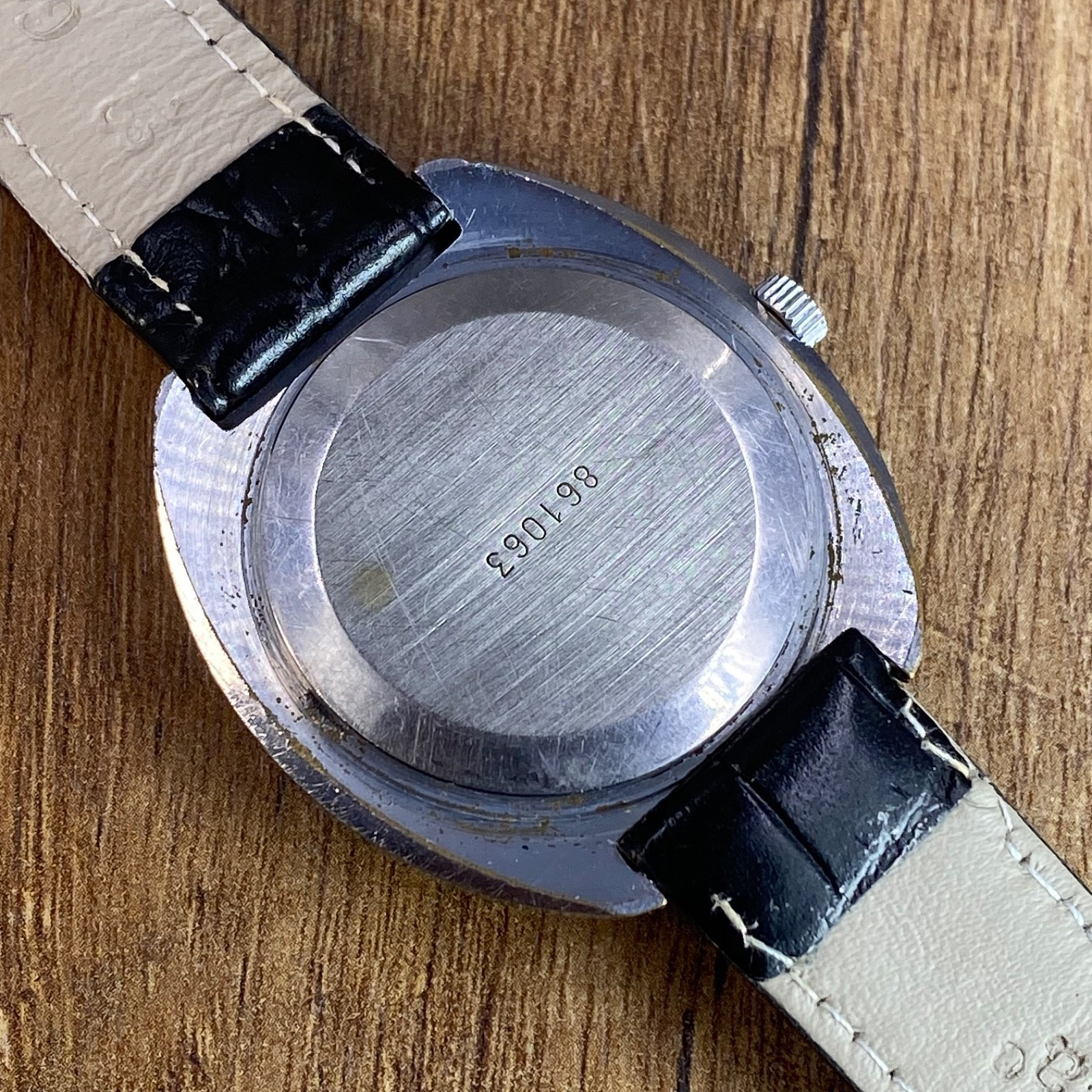 Raketa Big Zero mechanical cal. 2628H vintage Soviet Era mens wristwatch