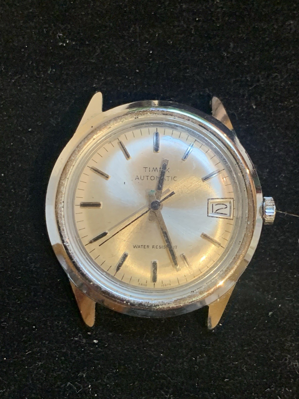 Vintage Timex Automatic Water Resistant Men’s Wristwatch With Date Running