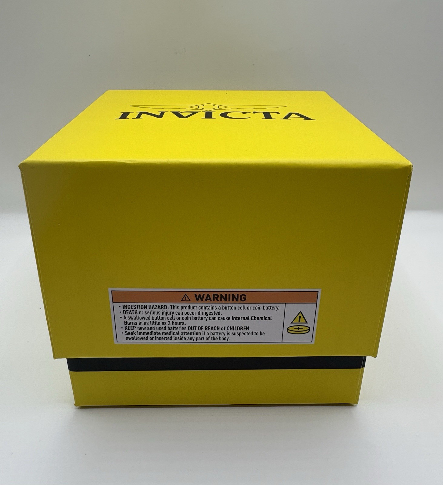 New! Invicta Aviator 50.5mm Black Dial Men’s Quartz Watch (49251) with Box!