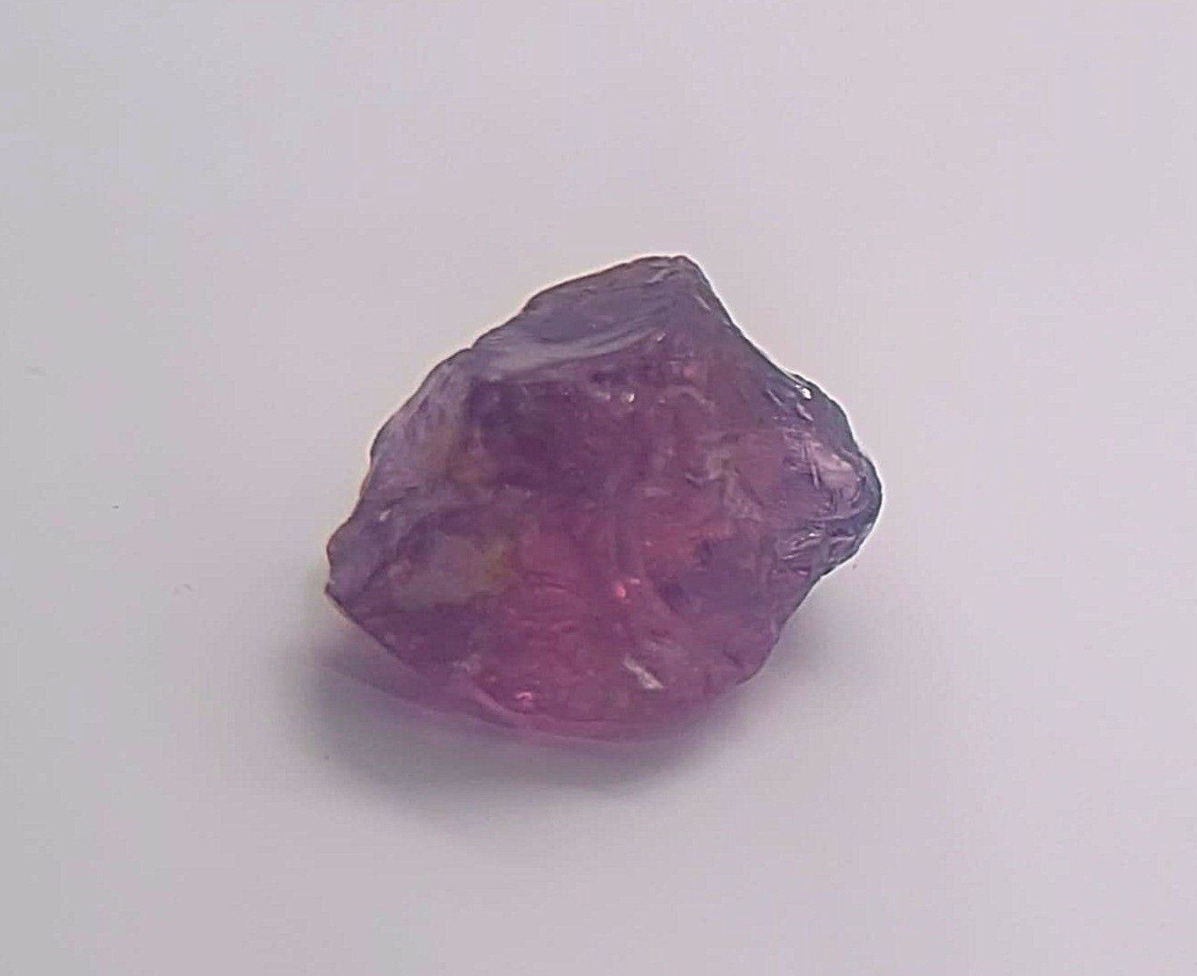 NATURAL AUSTRALIAN Spinel Fancy Vivid Lavander Purple 2.11ct Tasmanian Rough Gem