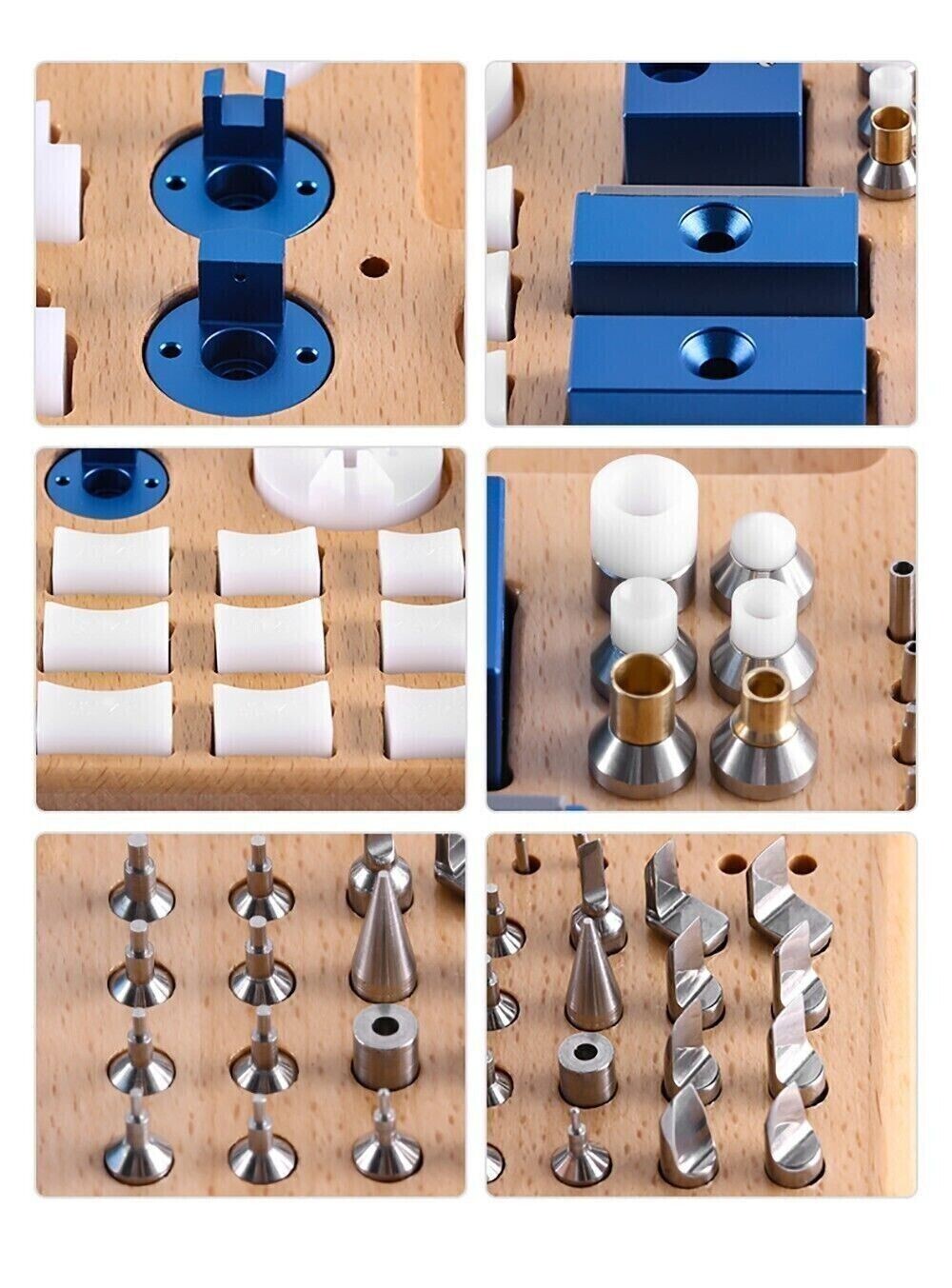 Multifunction Wrist Watch Case Opener Manual Watch Back Cover Removal Tools Set