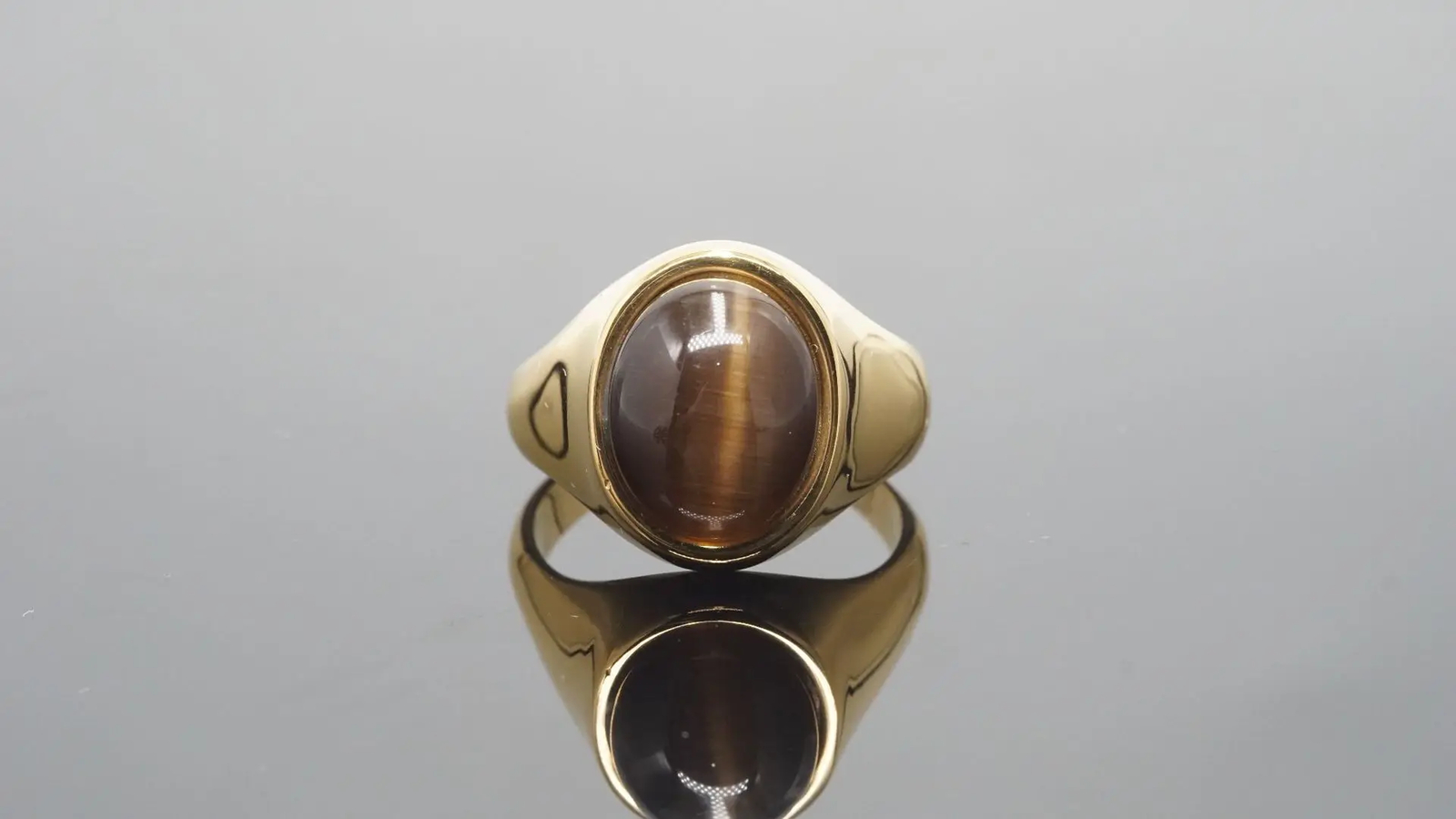 Multi Color Stone Vintage Stainless Steel Fashion Trendy Rings Size 7-12