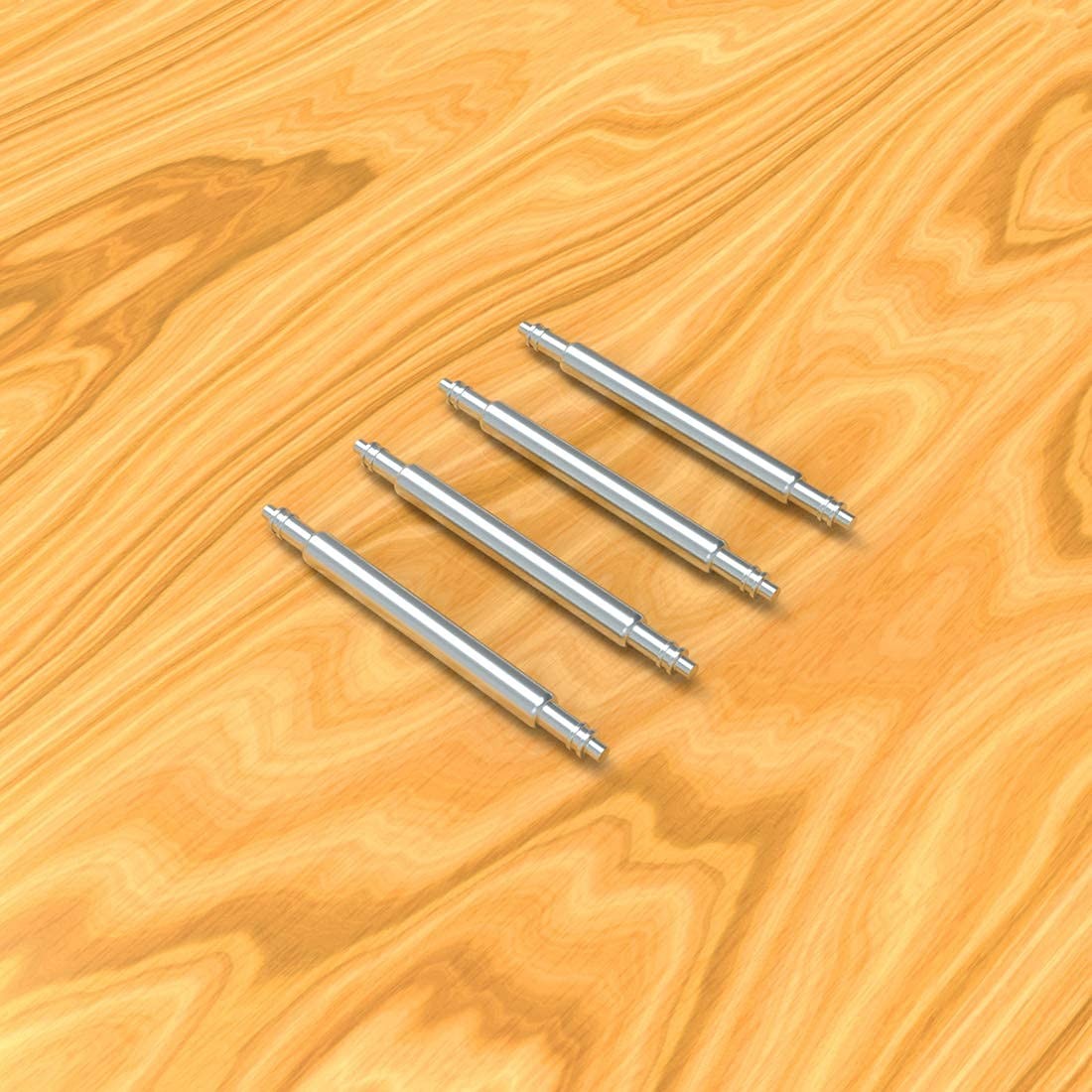 Wellfit Watch Pins, 1.8mm Thickness Heavy Duty Spring Bar, 4 Pack Stainless S…