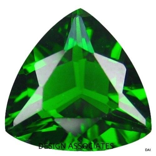 CHROME DIOPSIDE 6 MM TRILLION CUT OUTSTANDING GREEN COLOR ALL NATURAL